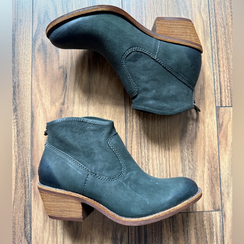 Women's Green Ankle Boots